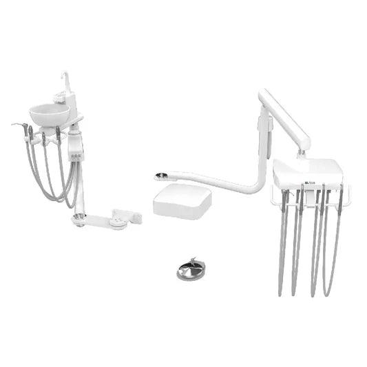 ADS Classic 201 Dental delivery system over-the-patient system with control unit and handpieces, designed for dental clinics.
