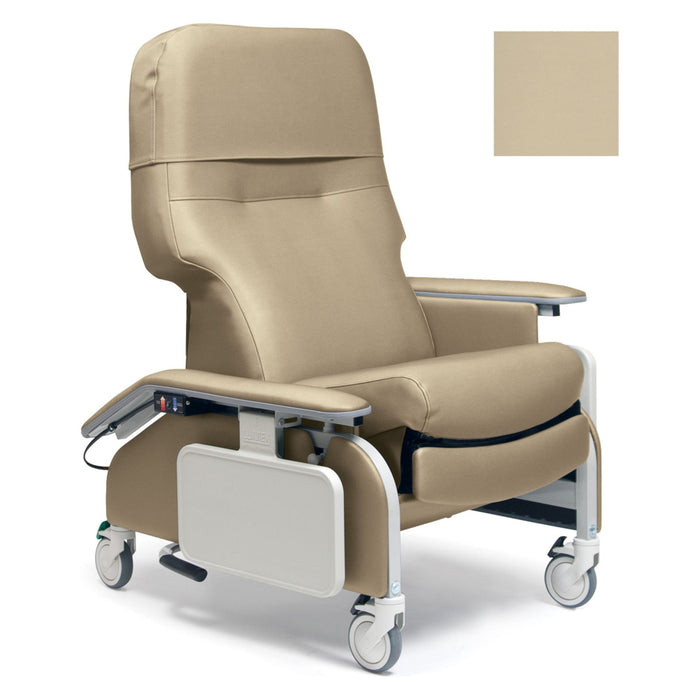 Graham Field Lumex Deluxe Clinical Care Recliner with Drop Arms FR566DG8567