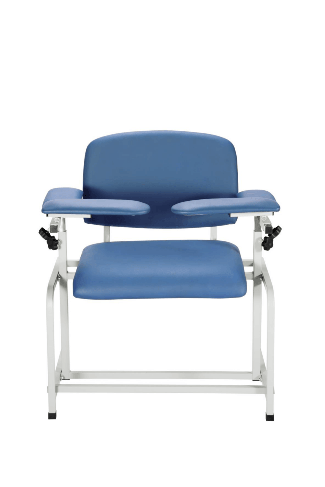 Viva Comford Bariatric Padded Blood Drawing Chair 997-01-BLk-HD - DENTAMED USA
