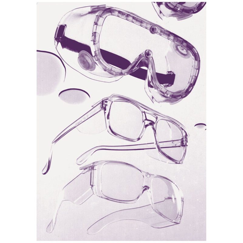 Safety Glasses/ Goggles, Brow Bar, 10/cs