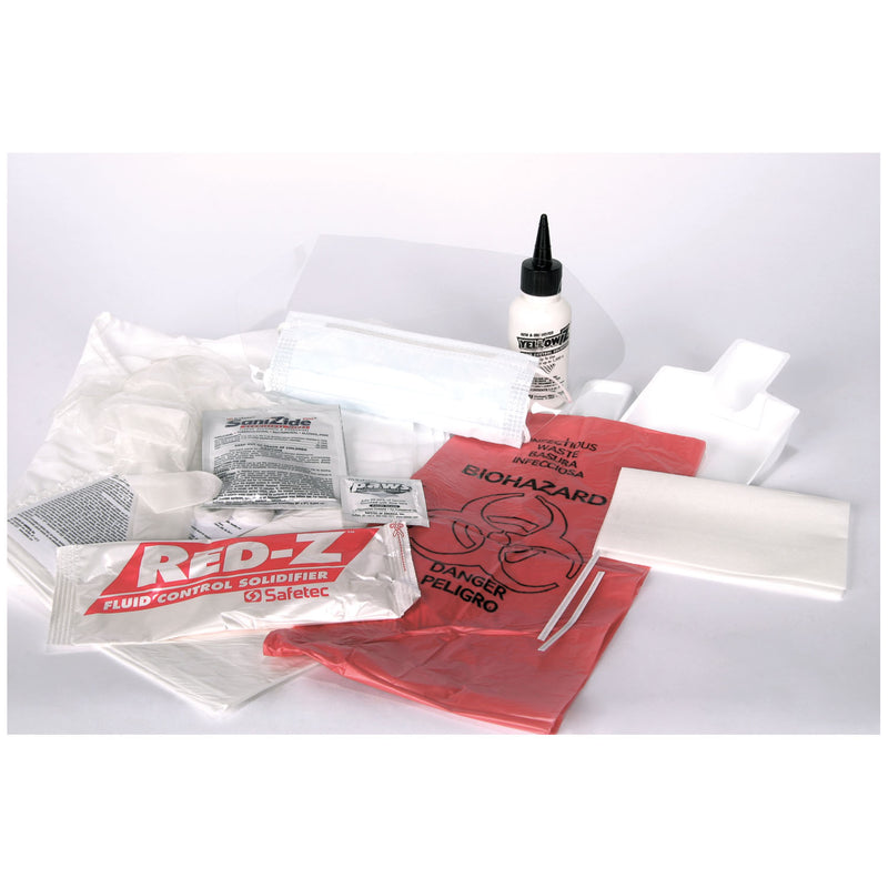 Red-Z Deluxe Emergency Response Kit, Polybagged, Up to 1.25 Gallon, 6/cs