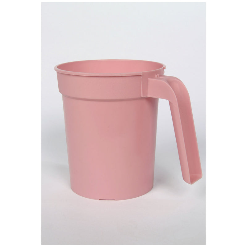 Deluxe Carafe, Straw Port, Dusty Rose, 100/cs (30 cs/plt)