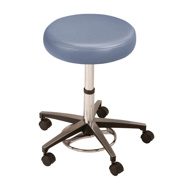 Stool, Pneumatic Foot Operated, without Backrest, Premium-Black (DROP SHIP ONLY) (Continetal US & Canada)