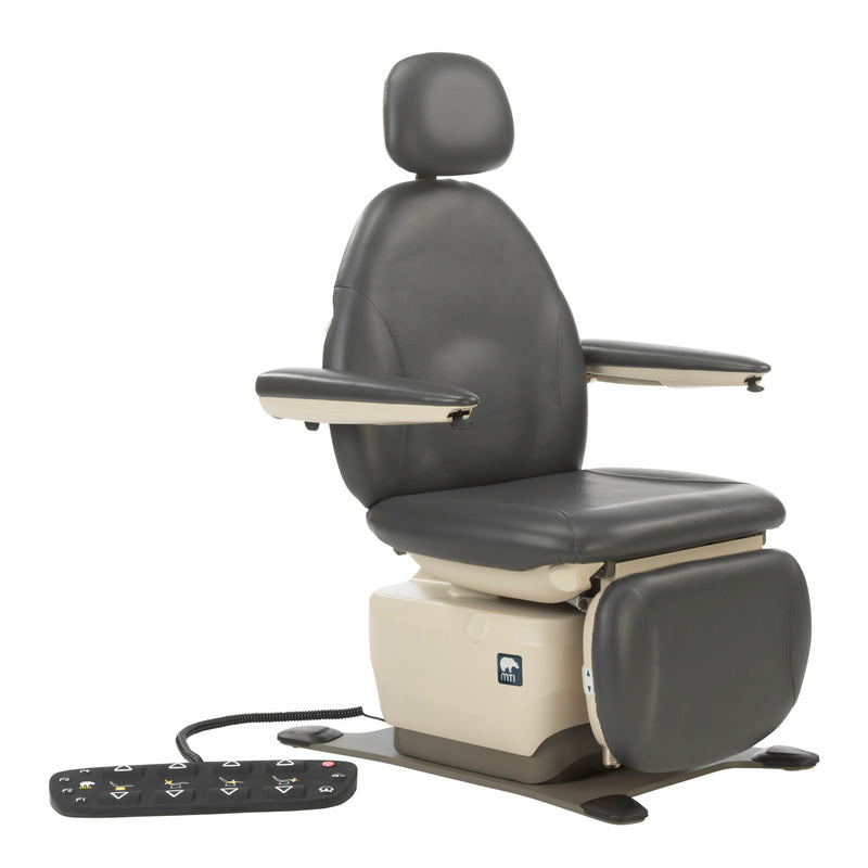 550 Procedure Chair, Mobile Base, 100-240V Rear Steer (Rear swivel casters, front LH steering caster) (DROP SHIP ONLY) (Continetal US & Canada)