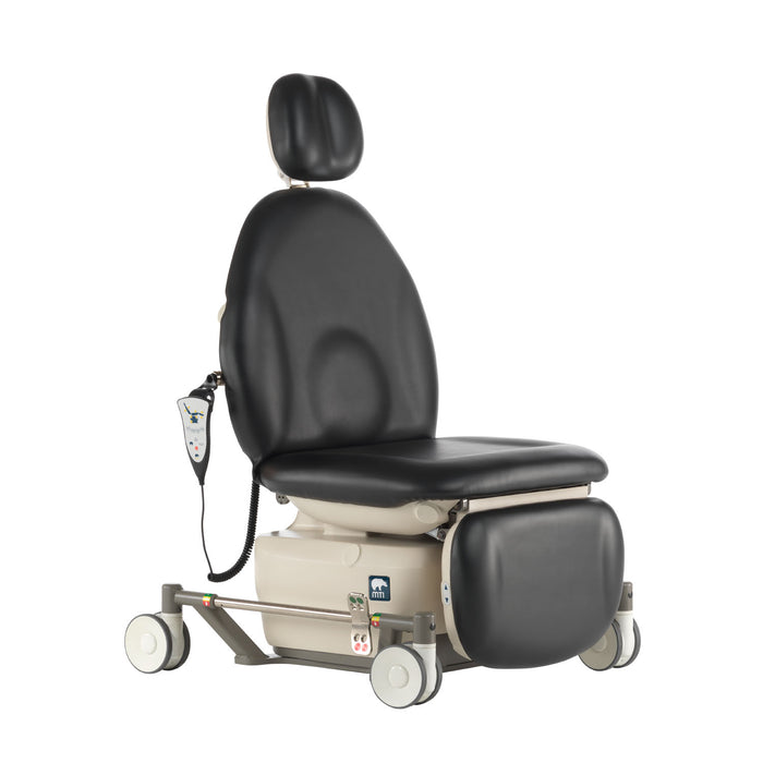 840 Battery Powered Stretcher Bed, Mobile Base, 100-240V Rear Steer (rear swivel casters, front LH steering caster) (DROP SHIP ONLY) (Continetal US & Canada)