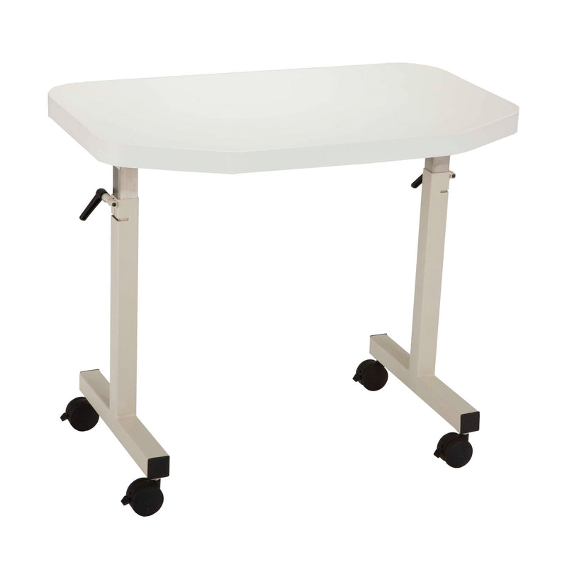 OSIT-2000 Instrument Table, with Edge Guard, Solid Surf-Frosty White (DROP SHIP ONLY) (Continetal US & Canada)