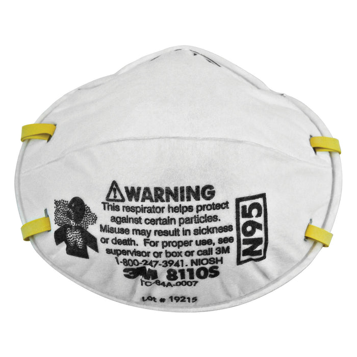 Particulate Respirator, N95, Disposable, 20/bx, 8 bx/cs (Continental US+HI Only)