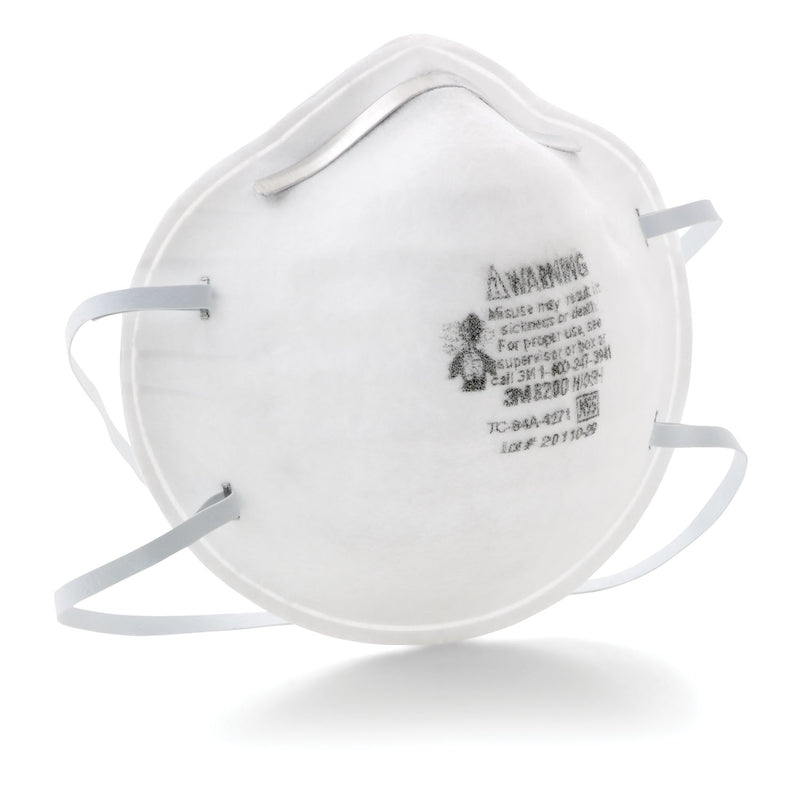 Particulate Respirator, N95, Unvalved, Economy, 20/bx, 8 bx/cs (36 cs/plt) (Continental US+HI Only))