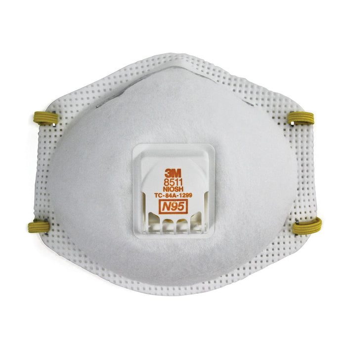 Particulate Respirator, N95, Cool Flow Valve, 10/bx, 8 bx/cs (Continental US+HI Only)