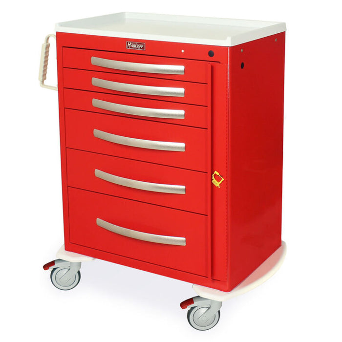 Harloff A-Series Full Size Aluminum Medical Cart MPA30