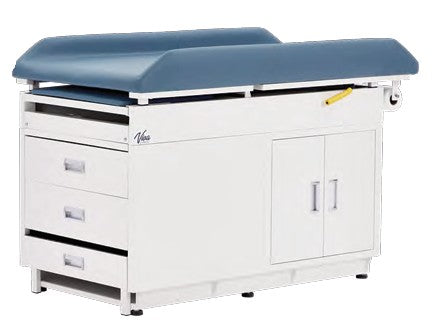 Pediatric Grande Steel Manual Exam Table (Model 996-09-PMB-BLK)