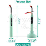 LED Wireless Dental Curing Light Lamp Machine Dentistry - DENTAMED USA