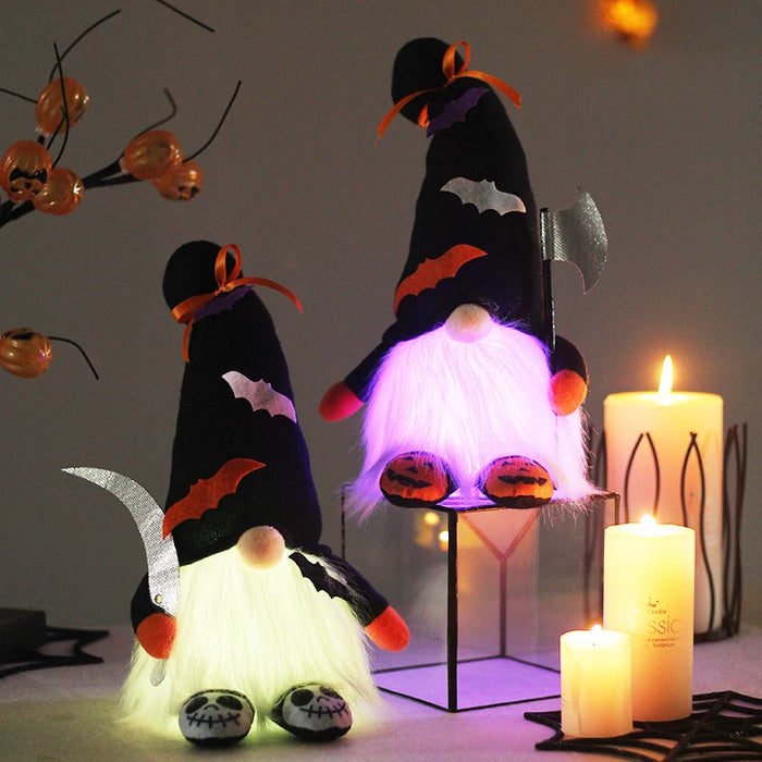 Halloween Faceless Doll Halloween Gnome Luminous