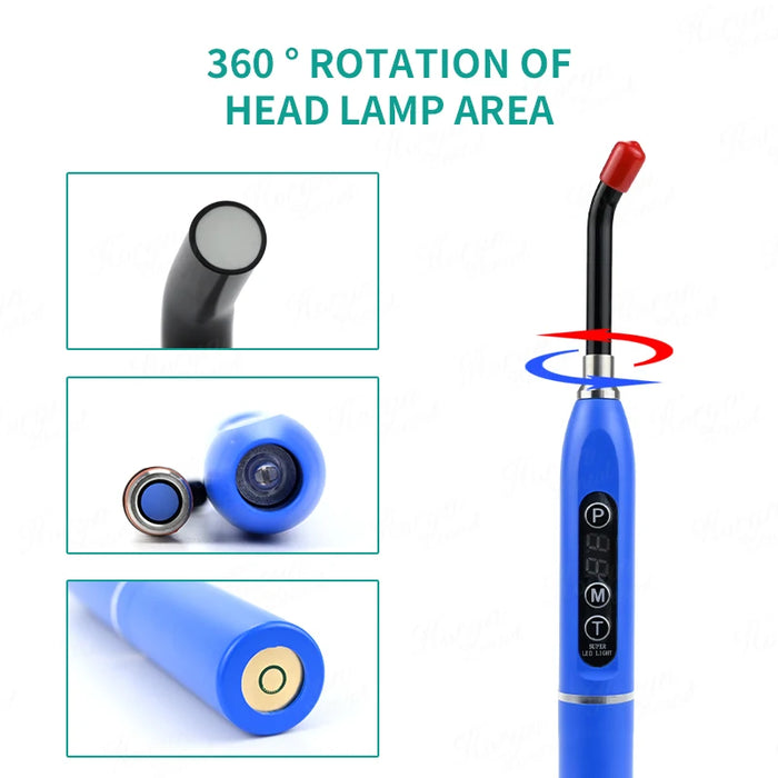 LED Wireless Dental Curing Light Lamp Machine Dentistry