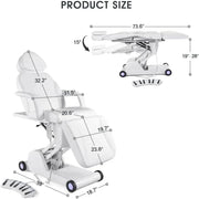 Facial Bed for Esthetician 110V Removable Massage Table Led Light Beauty 4 - DENTAMED USA