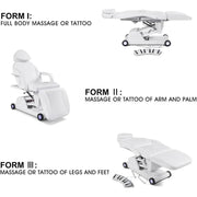 Facial Bed for Esthetician 110V Removable Massage Table Led Light Beauty 4 - DENTAMED USA