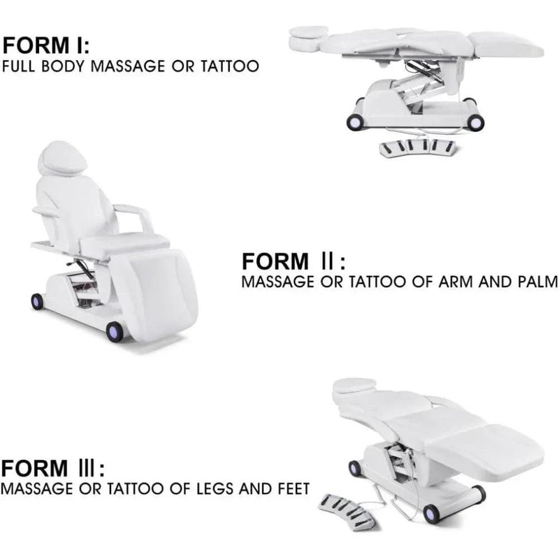 Facial Bed for Esthetician 110V Removable Massage Table Led Light Beauty 4 - DENTAMED USA