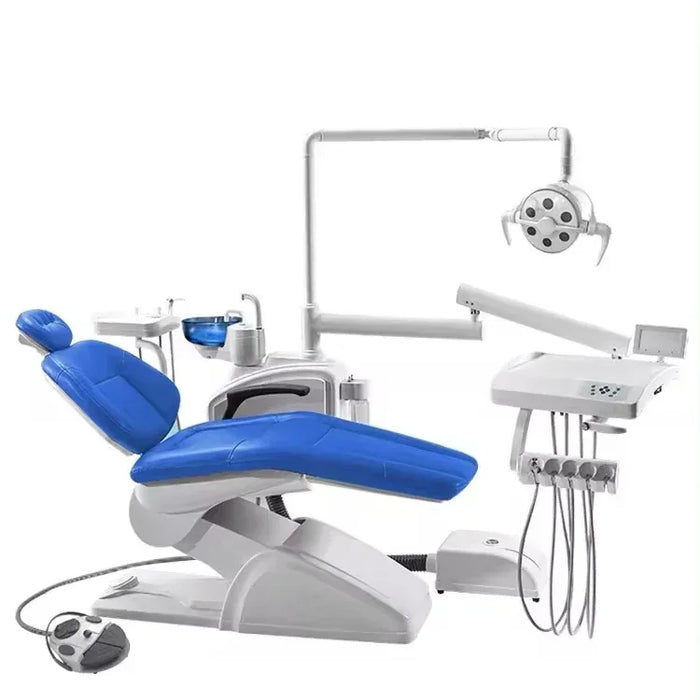 Dental Comprehensive Treatment Chair Luxury Dental Machine Oral Treatment Table Chair with Complete Set SIN-DDU05