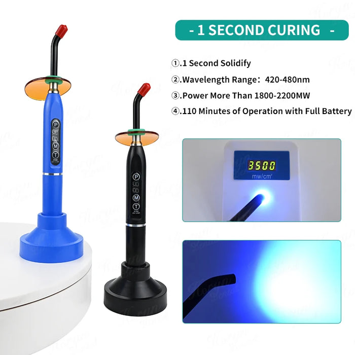 LED Wireless Dental Curing Light Lamp Machine Dentistry