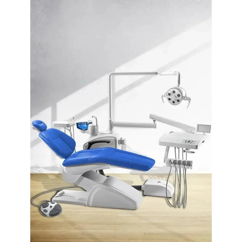 Dental Comprehensive Treatment Chair Luxury Dental Machine Oral Treatment Table Chair with Complete Set SIN-DDU05