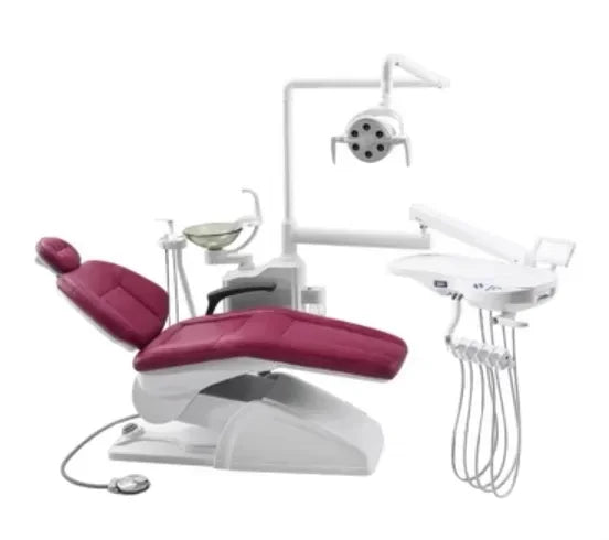 Dental Comprehensive Treatment Chair Luxury Dental Machine Oral Treatment Table Chair with Complete Set SIN-DDU05