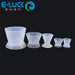 Dental Silicone Rubber Cup Dentist Rubber Mixing Bowls Teeth Whitening Disinfecting Laboratory Tools