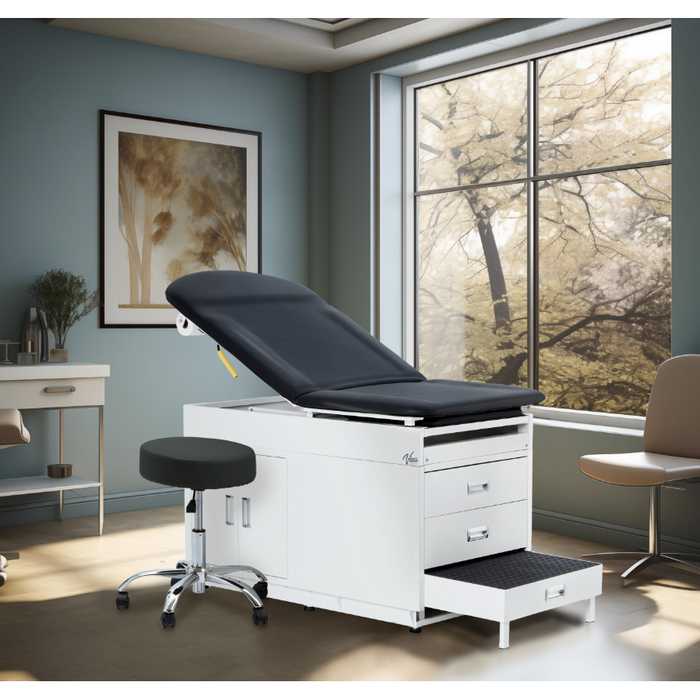 Viva Comfort 996-09-S-BLK Grande Steel Exam Table