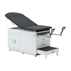 Viva Comfort Premium Comfort Grande Steel Exam Table ADI996-09-S2-BLK