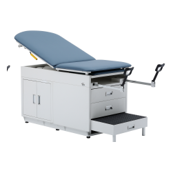 Viva Comfort Premium Comfort Grande Steel Exam Table ADI996-09-S2-BLK