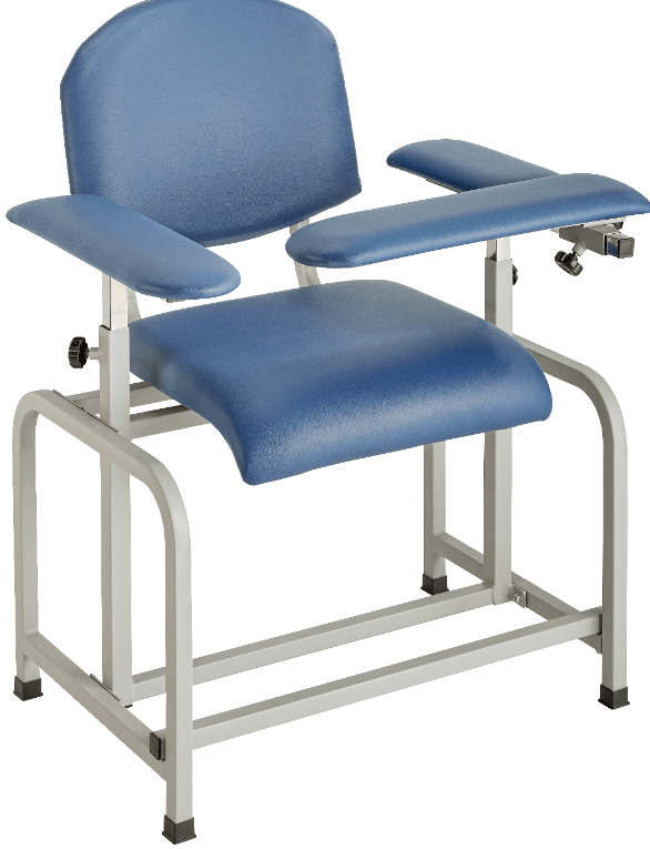 Viva Comford Padded Blood Drawing Chair 997-01-Blk - DENTAMED USA