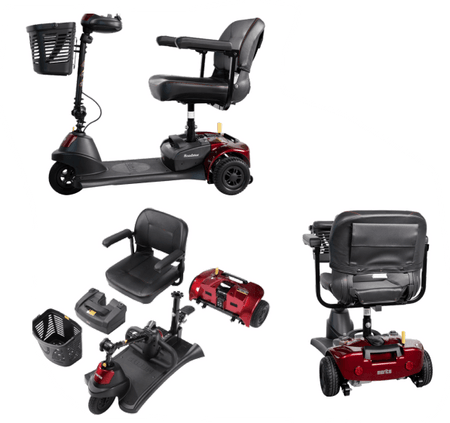 Merits Health Roadster 3 Wheels Scooter - DENTAMED USA