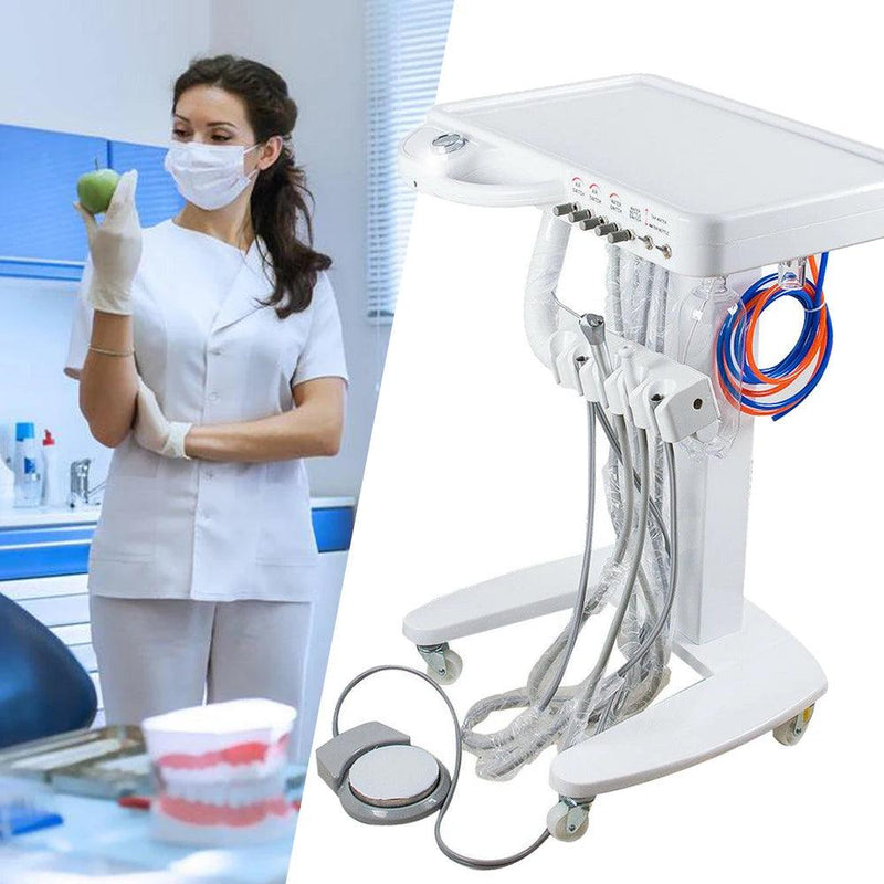 Dental Portable Mobile Delivery Unit System Cart - DENTAMED USA