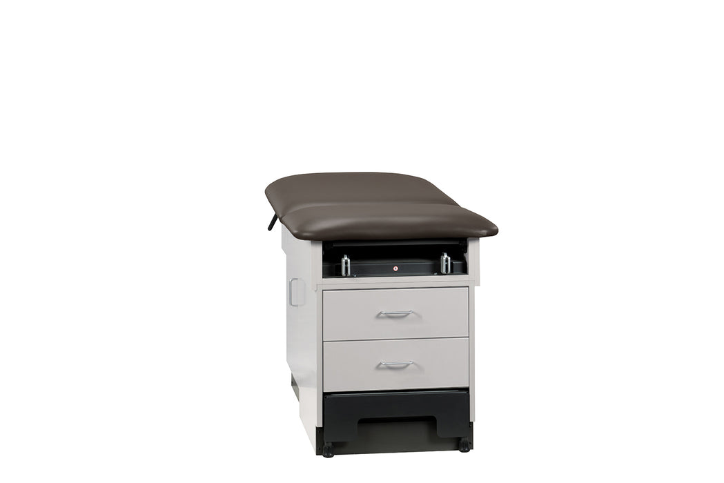 Clinton 8890 Family Practice Exam Table with Step Stool 8890 Chiropractic Tables