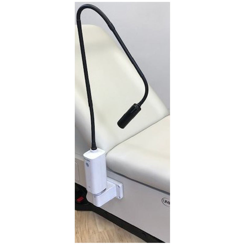 Side Mounting Plate for Welch Allyn Light Bracket #48955 (Patient Left) Compatible with WA Green Series Light 48810, Field Installable for 4040-650, 4070-650 Series (DROP SHIP ONLY) (Item will be discontinued on 12/31/26 by the vendor)