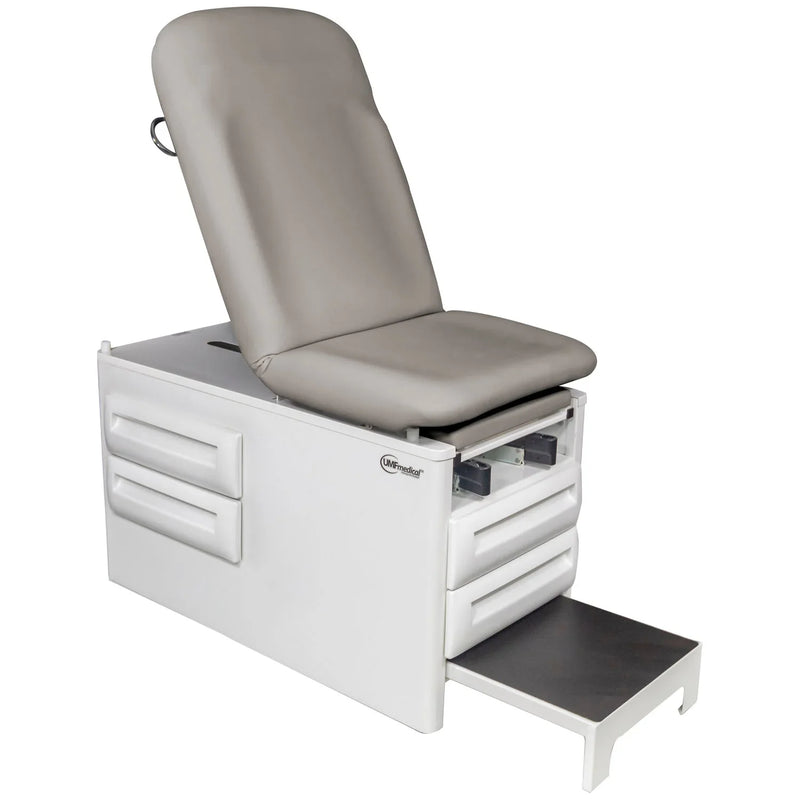 Manual Exam Table w/Four Drawers & Pull out Step Stool 5240 - Dentamed USA