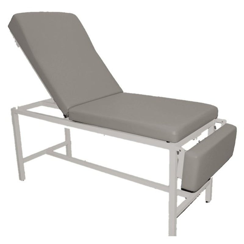 Treatment Table, 5570, Adjustable Backrest, Seamless Upholstered Top, Paper Roll Holder, 350 lb weight capacity, 5 yr warranty, Available in 16 Colors  (DROP SHIP ONLY)