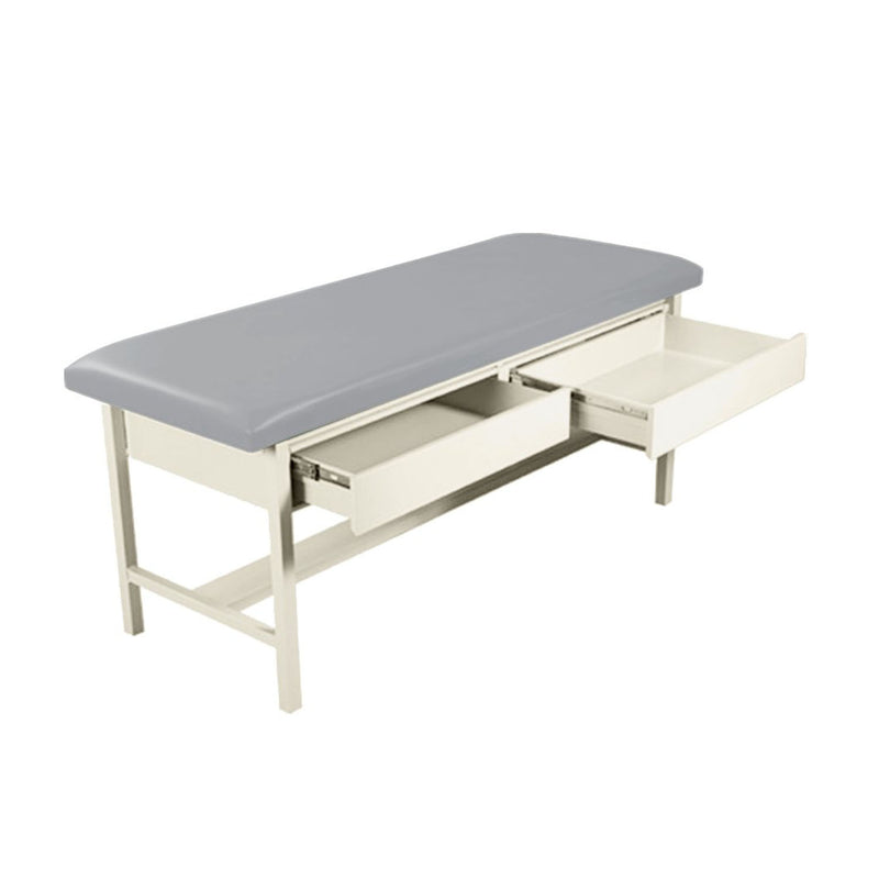 Treatment Table, 5585, Adjustable Backrest, Seamless Upholstered Top, Paper Roll Holder, 350 lb weight capacity, 5 yr warranty, Available in 16 Colors  (DROP SHIP ONLY)