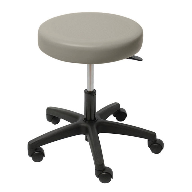 Ultra Comfort Stool, Air Spring Height Adjustment with Soft Rubber Casters, Seamless Upholstery with PreFixx Protective Finish for Infection Prevention, Available in 16 Colors (DROP SHIP ONLY)