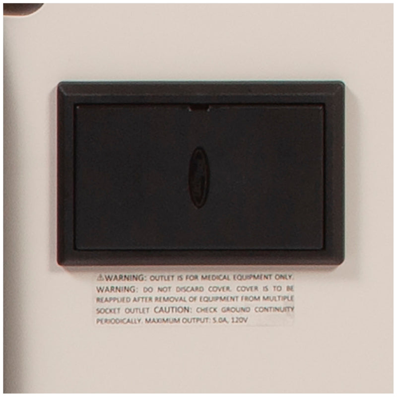 Receptacle, Hospital Grade, Factory Installed Only for 4040-650-100, 4040-650-100B, 4070-650-100, 4070-650-100B (DROP SHIP ONLY) (Item will be discontinued on 12/31/26 by the vendor)