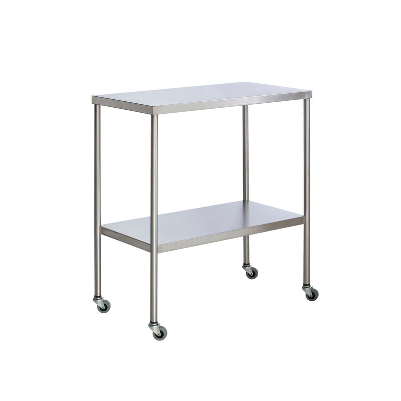 Instrument Table with Shelf, Stainless Steel, 20 x 36" (DROP SHIP ONLY)"