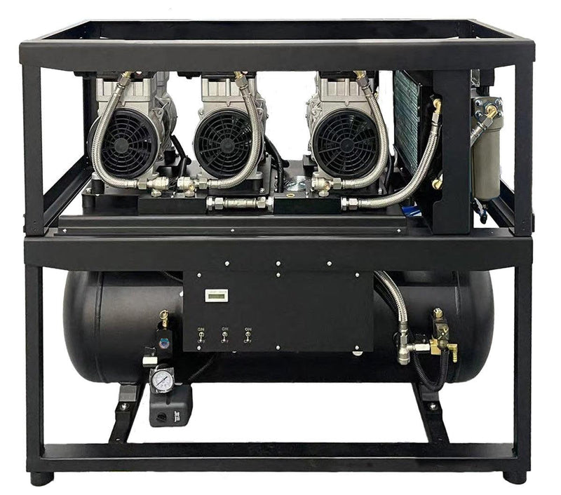 Vector Triple 2 HP DA10U32 Dental Air Compressor - DENTAMED USA