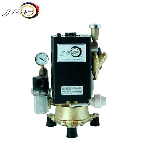 JDS Dental Vacuum Pump JVBS10RS 1.0 HP 2 Users Dual Voltage W/ Water Recycler & Air Water Separarator - Dentamed USA