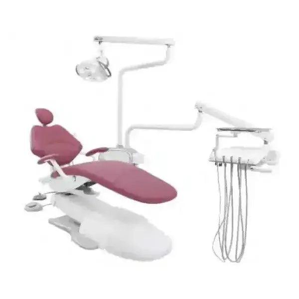 ADS Dental AJ18 Ergonomic Dental Operatory Package Chair Beyond 300, black with adjustable headrest and sleek design