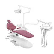ADS Dental AJ18 Beyond 300 ergonomic dental operatory package chair with cuspidor, designed for patient comfort and dental efficiency.