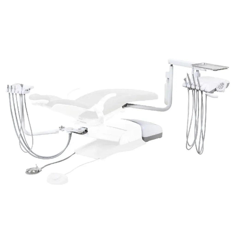 ADS Beyond 400 Dental Delivery System by ADS DENTAL, showing the ergonomic delivery unit with hoses and control panel.