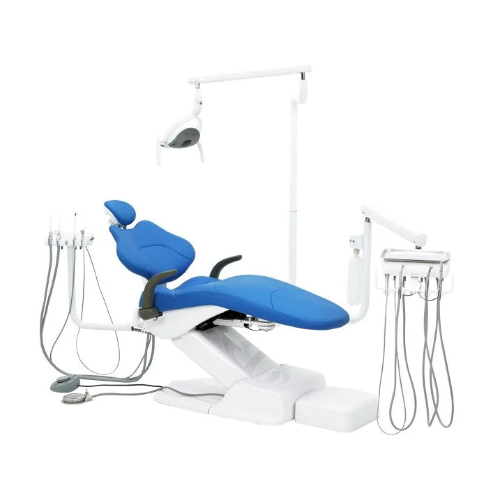 ADS Dental A9122001 AJ12 Classic 200 Dental Chair Operatory Package with adjustable headrest and ergonomic design.