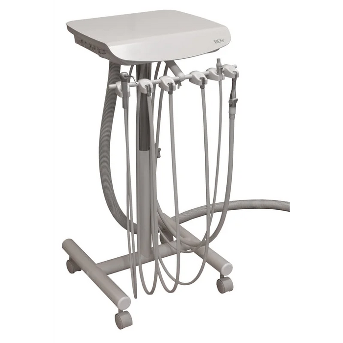 Beaverstate Dental Mobile System Dental Duo Cart W/ Vacuum S-4150