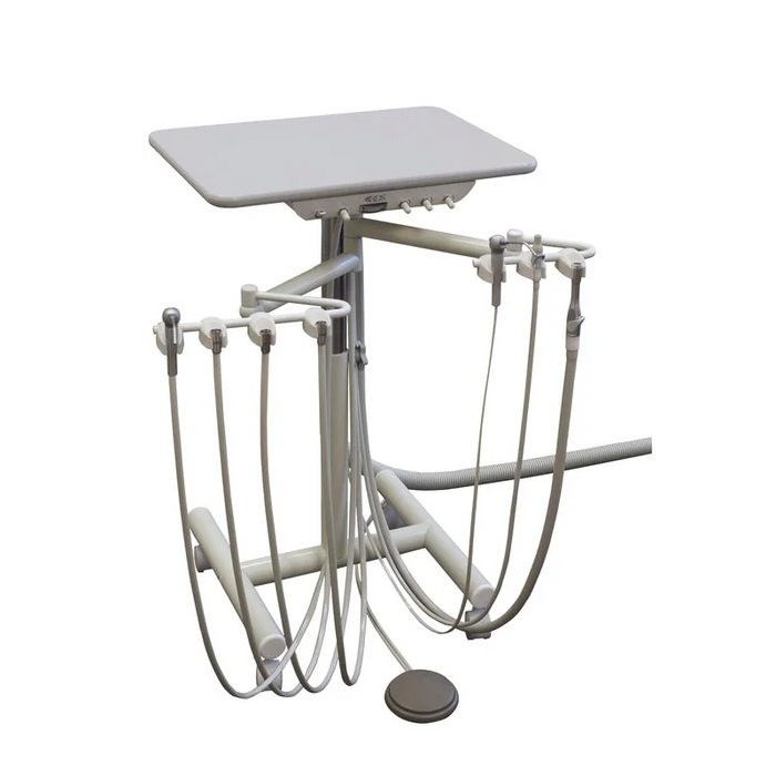 Beaverstate Dental Mobile System Duo Swing Cart W/Vacuum (A-3150)