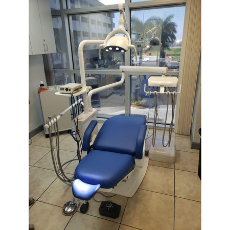 Refurbished Belmont Dental Chair With New ADS Unit & Light 565428 - DENTAMED USA