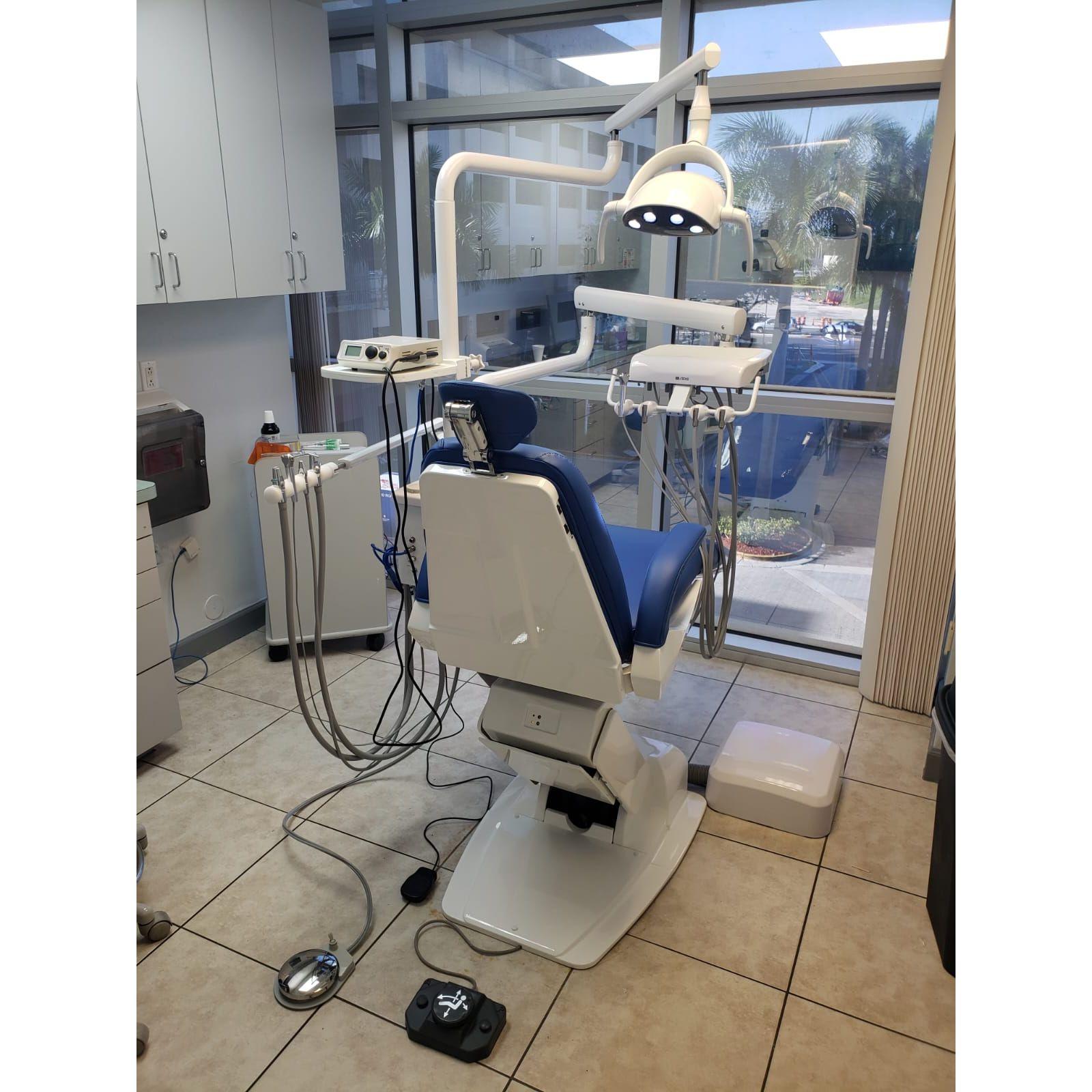 Refurbished Belmont Dental Chair With New ADS Unit & Light 565428 - DENTAMED USA